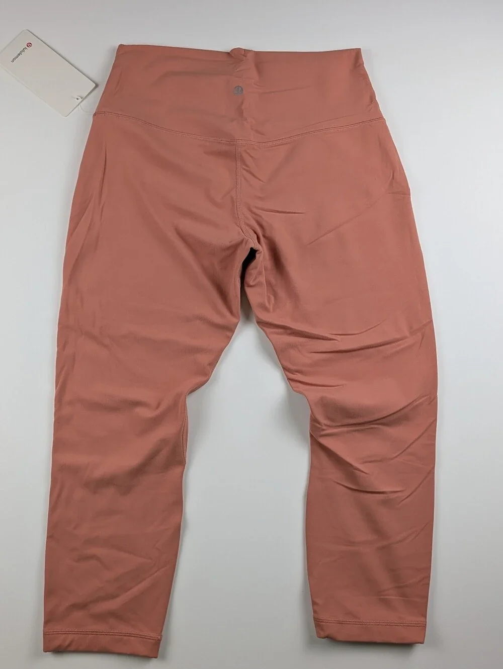 NWT Lululemon Align HR Crop 23 Pink Savanna Size 12 Pilates Princess Balletcore